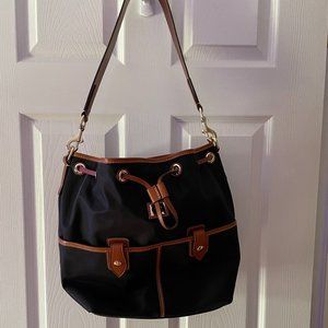 Dooney & Bourke Nylon Drawstring Bucket Bag